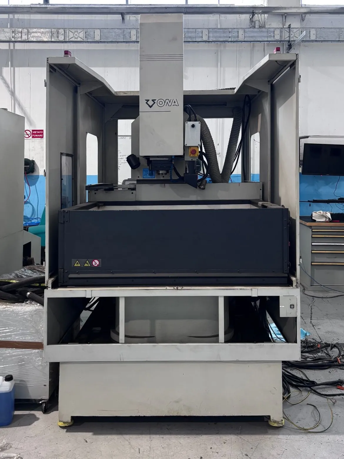 La ONA Techno H400 prima del retrofit